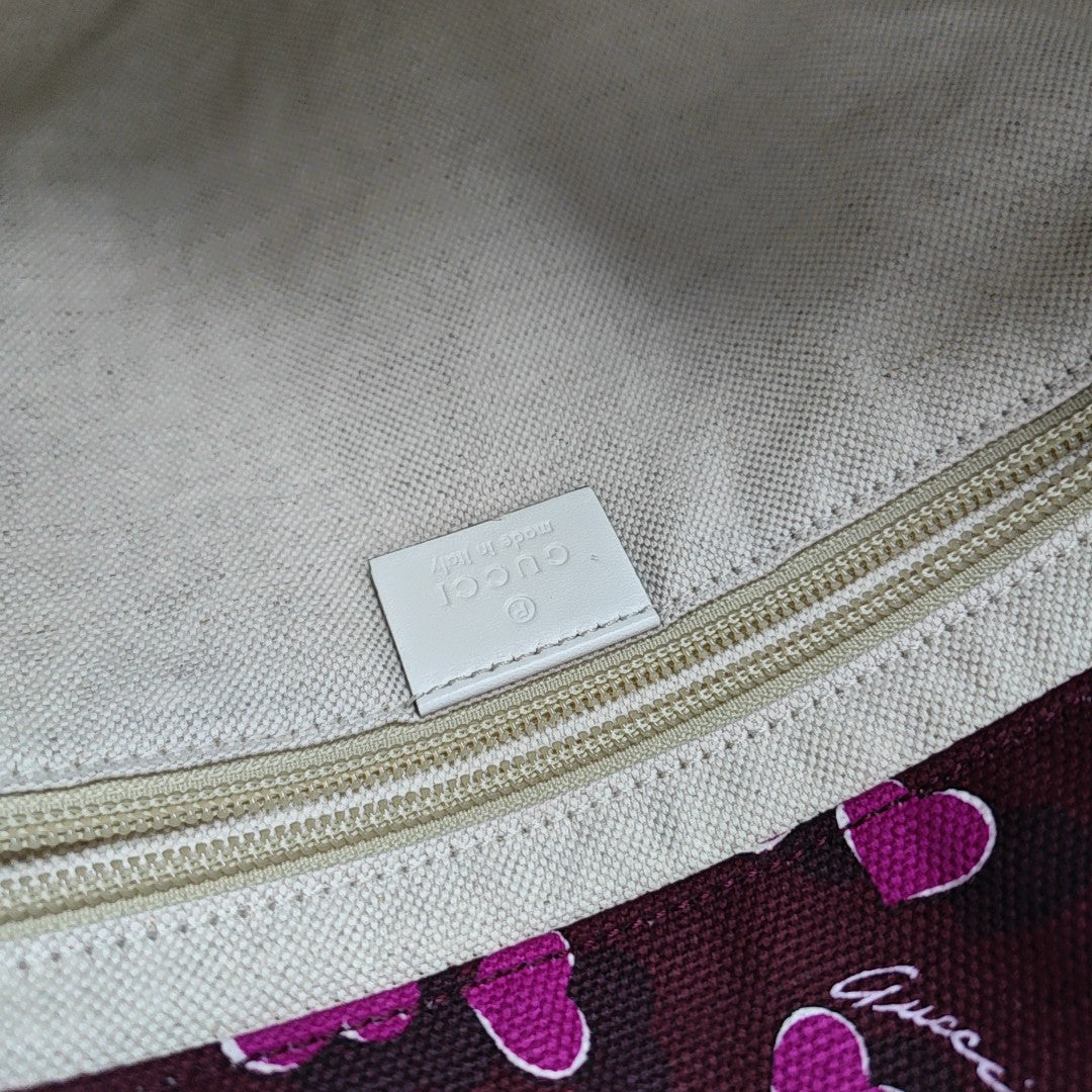Canvas Tote Bag Red