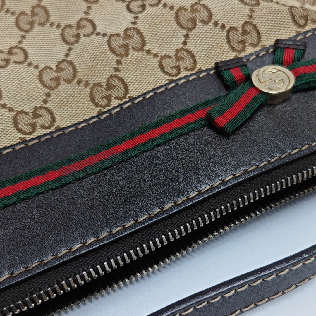 Mayfair Monogram Canvas Beige