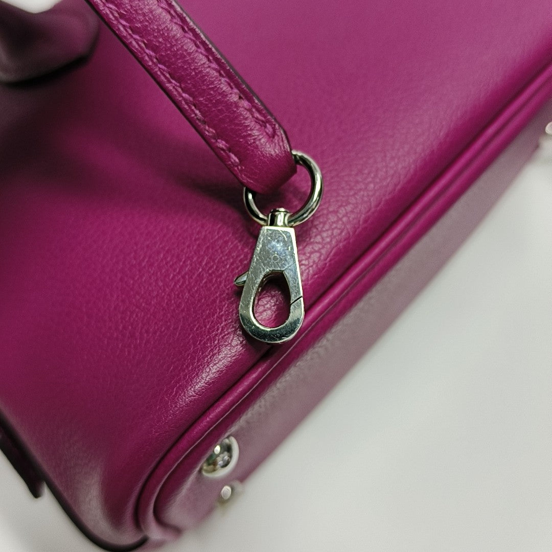 Authenticated pre-owned  Bolide Mini Evercolor Purple - Shoulder Bag at Looply