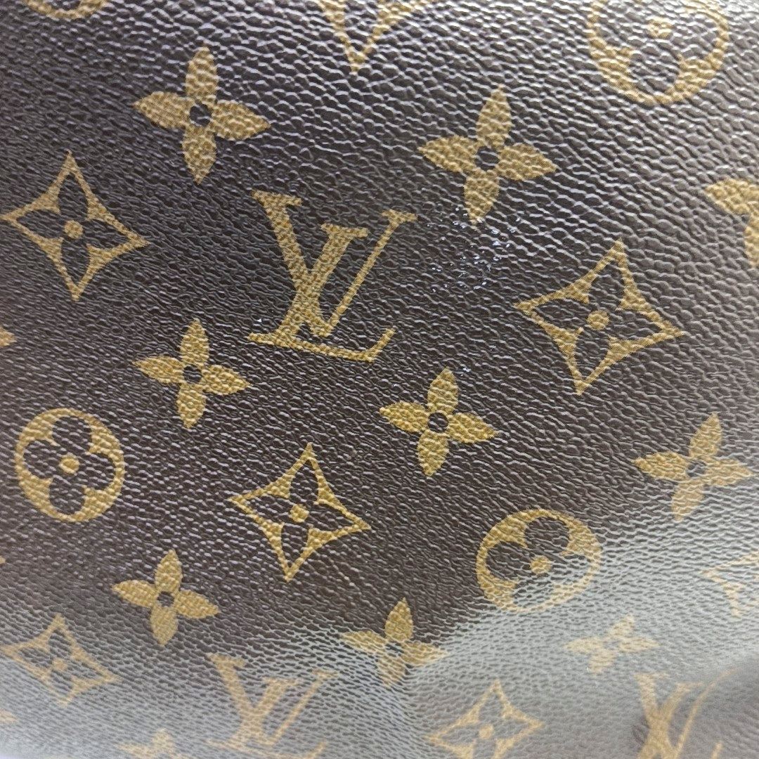 SPEEDY 30 Monogram Coated Canvas Brown