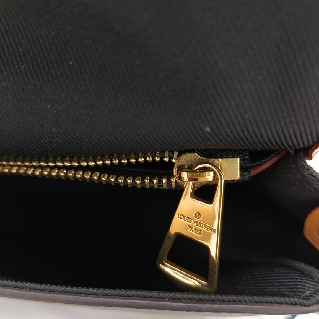 DIANE Monogram Coated Canvas Brown