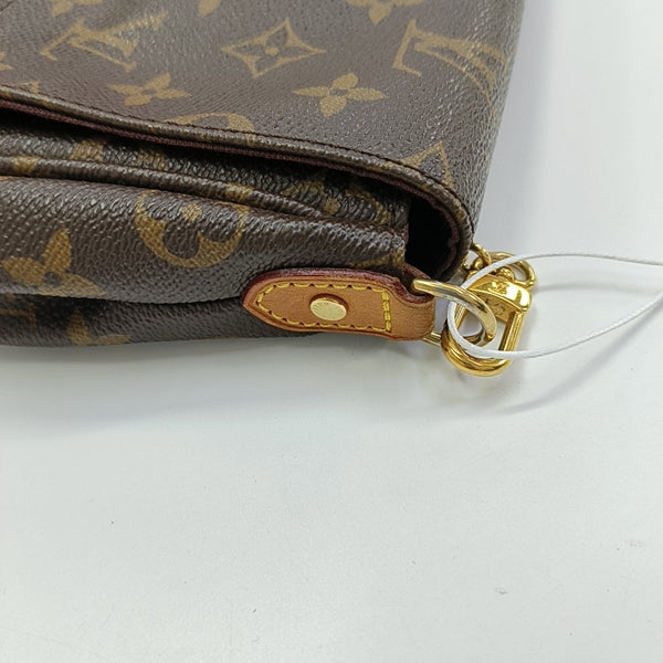 FAVORITE MM Monogram Coated Canvas Brown