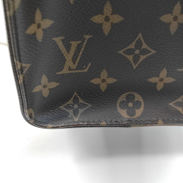 Authenticated pre-owned  ONTHEGO MM Monogram Coated Canvas Brown - Tote Bag at Looply