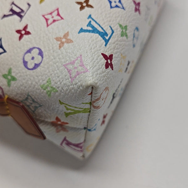 LV × TM COSMETIC PM Monogram Coated Canvas White