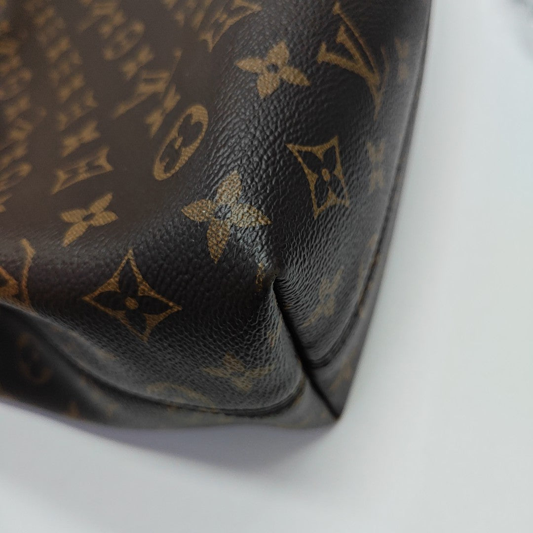 GRACEFUL TPM Monogram Coated Canvas Brown