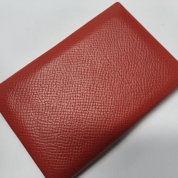 Calvi Epsom Pink Card Holder