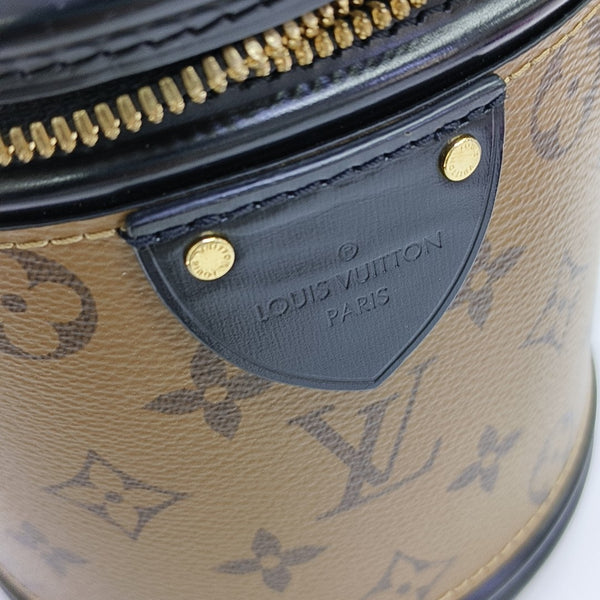 CANNES PM Monogram Coated Canvas Brown