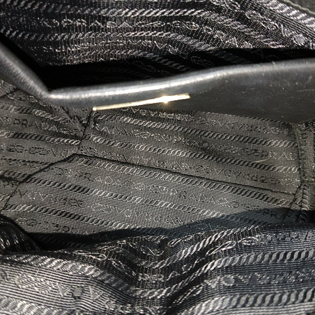 System Quilted Nylon Black