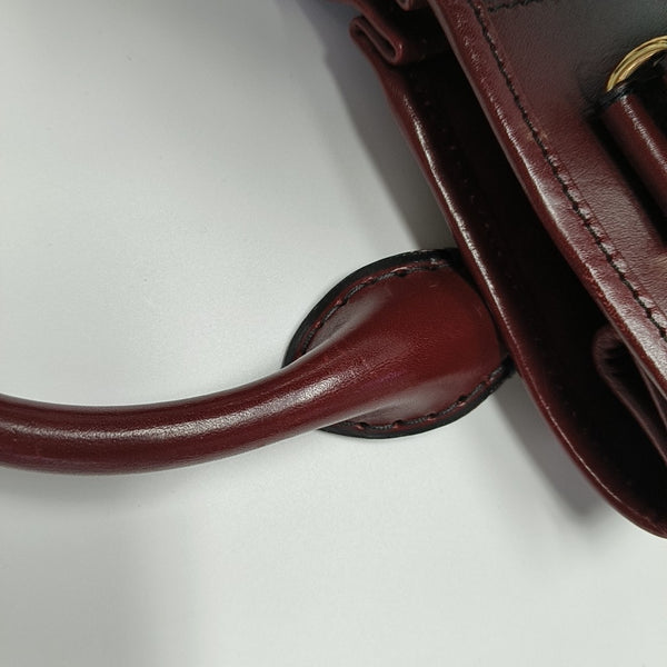 Suede Shoulder Bag Red