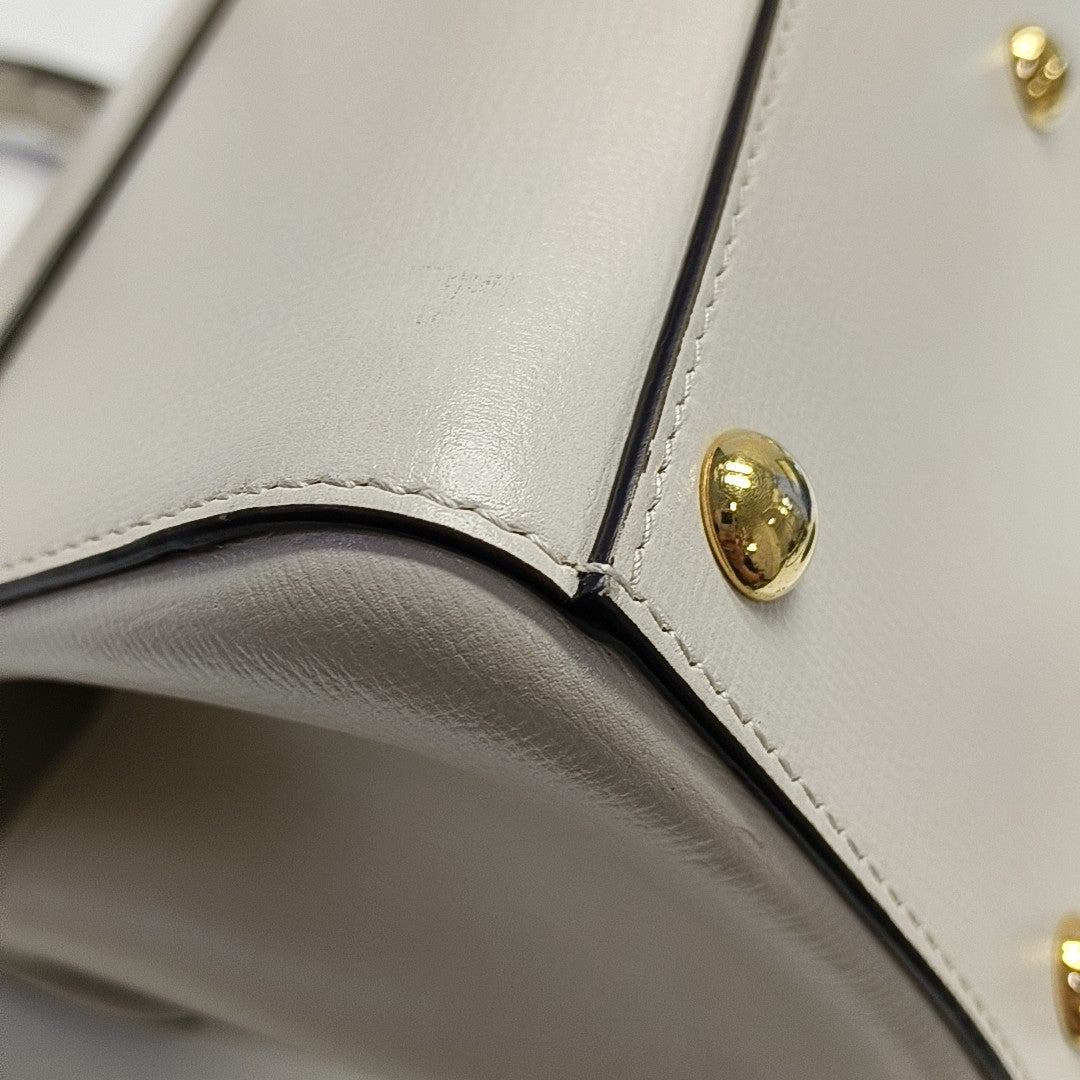 Horsebit 1955 Small Calfskin White