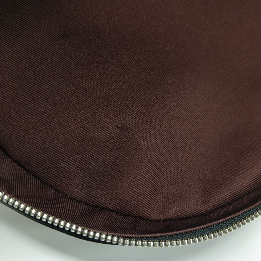 JOSH Monogram Coated Canvas Brown