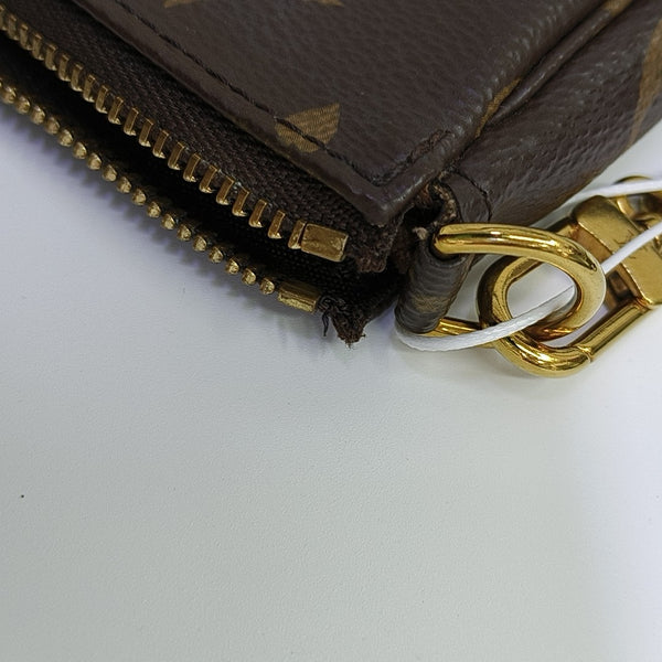 ACCESSOIRES Mini Monogram Coated Canvas Brown