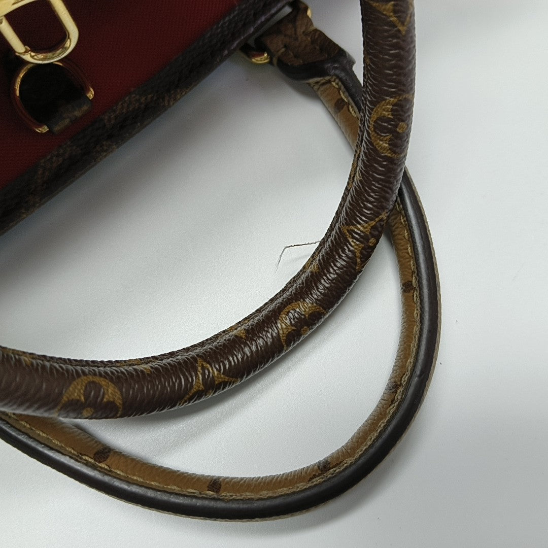 ONTHEGO PM Monogram Coated Canvas Brown