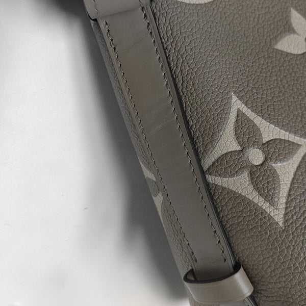 ALL IN BB Monogram Calfskin Gray