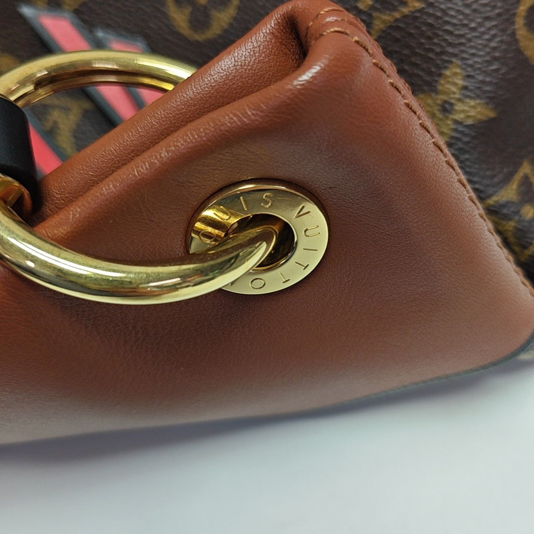 TUILERIES Monogram Coated Canvas Brown