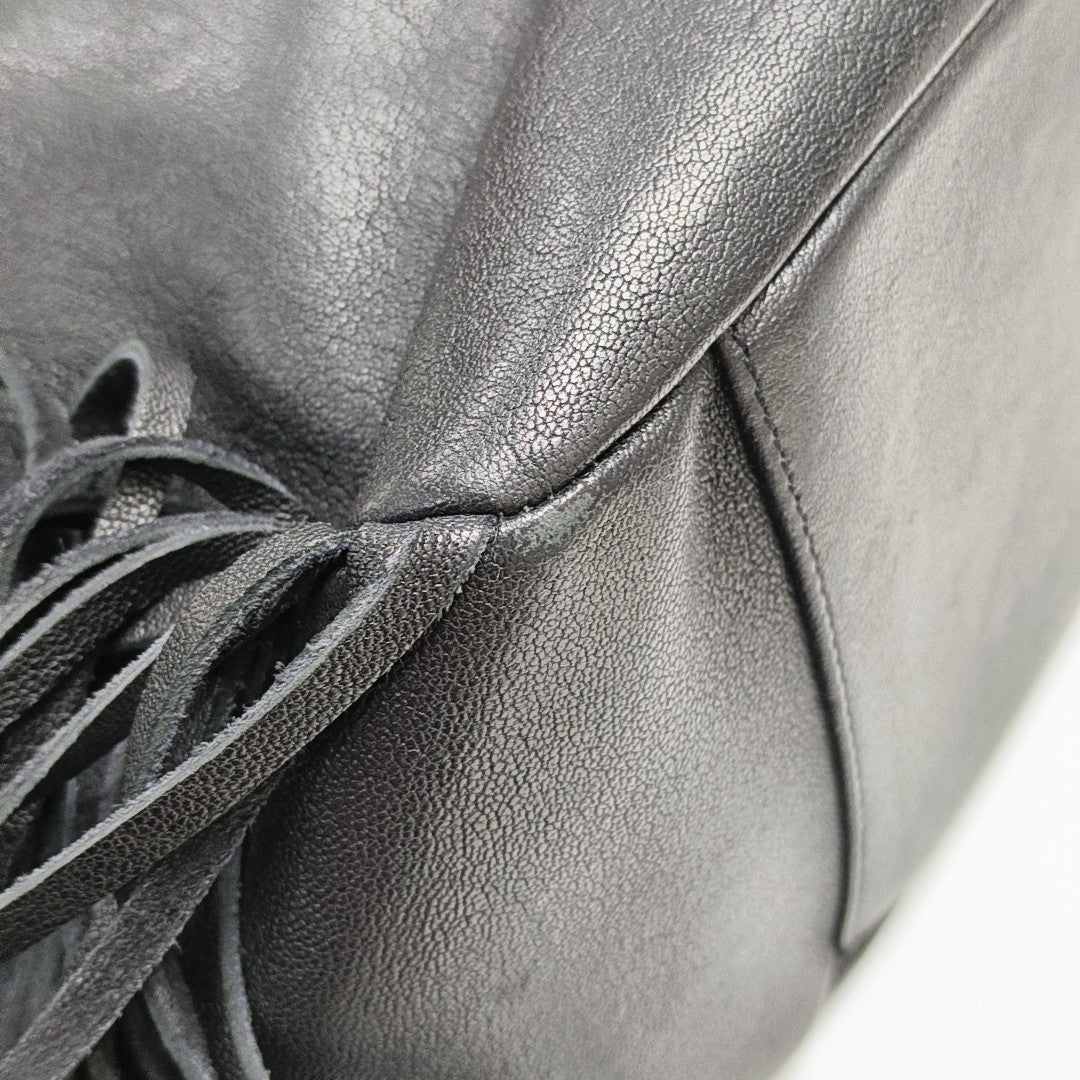 Calfskin Tote Bag Black