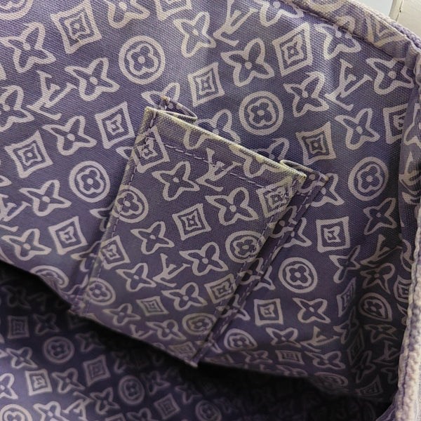 TAHITIENNE CABAS MM Monogram Canvas Purple