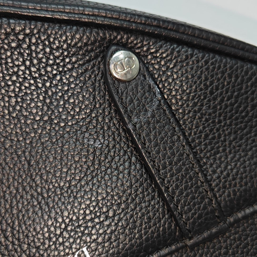 Saddle Mini Calfskin Black