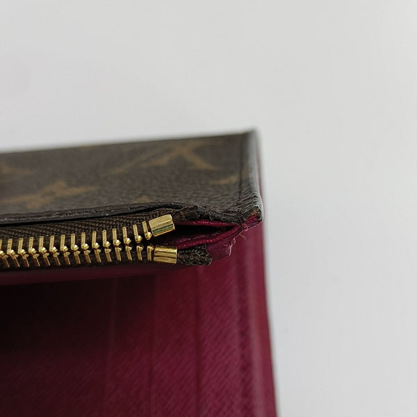 VICTORINE Monogram Coated Canvas Brown Wallet