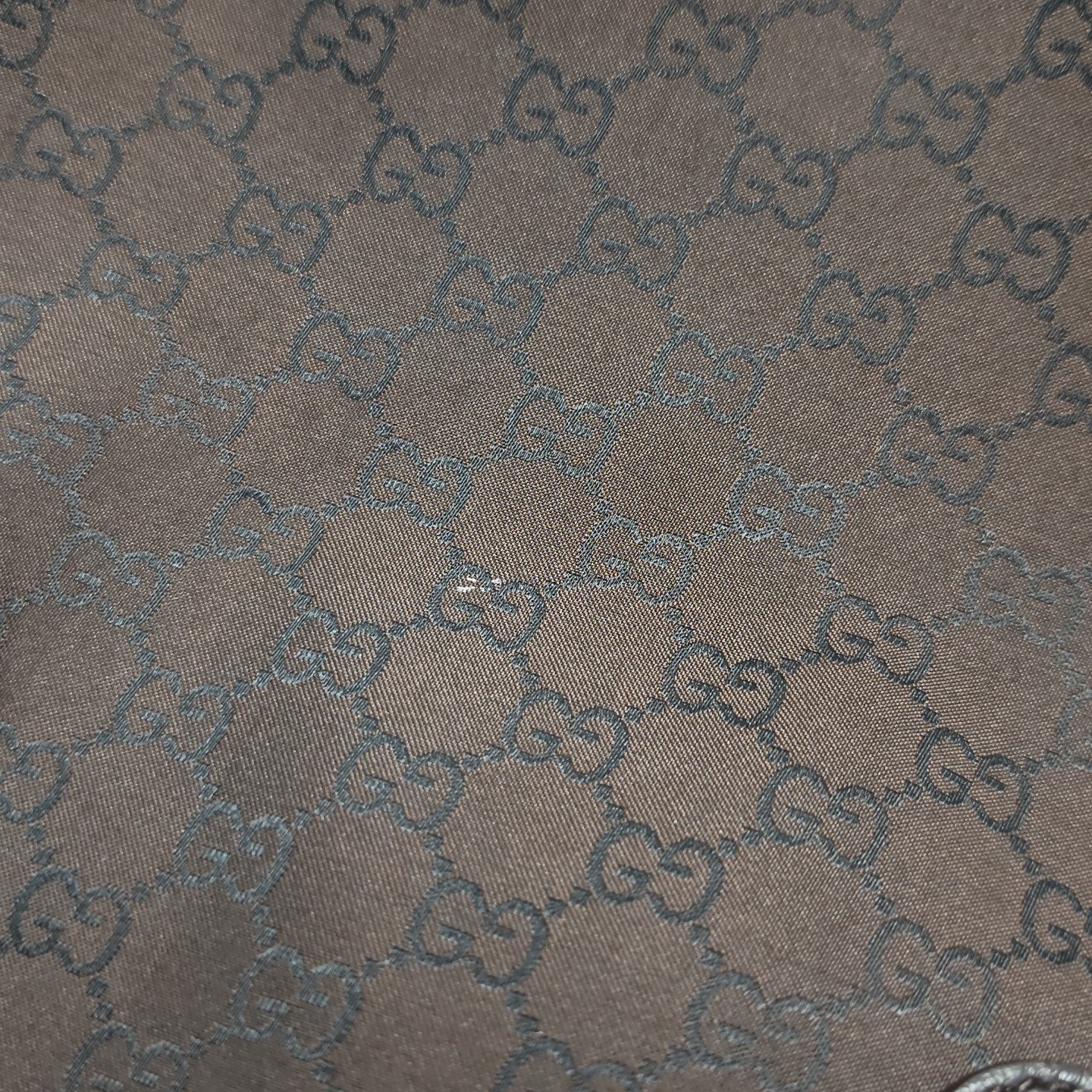 Princy Monogram Fabric Brown