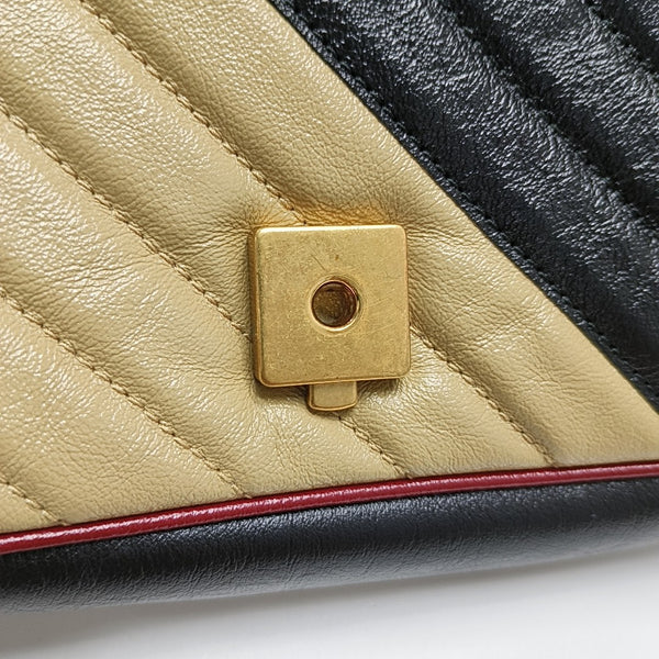 GG Marmont Medium Quilted Calfskin Multicolor