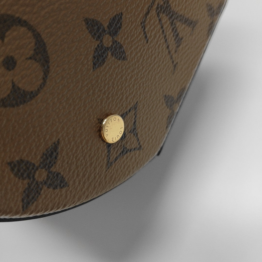 CANNES PM Monogram Coated Canvas Brown