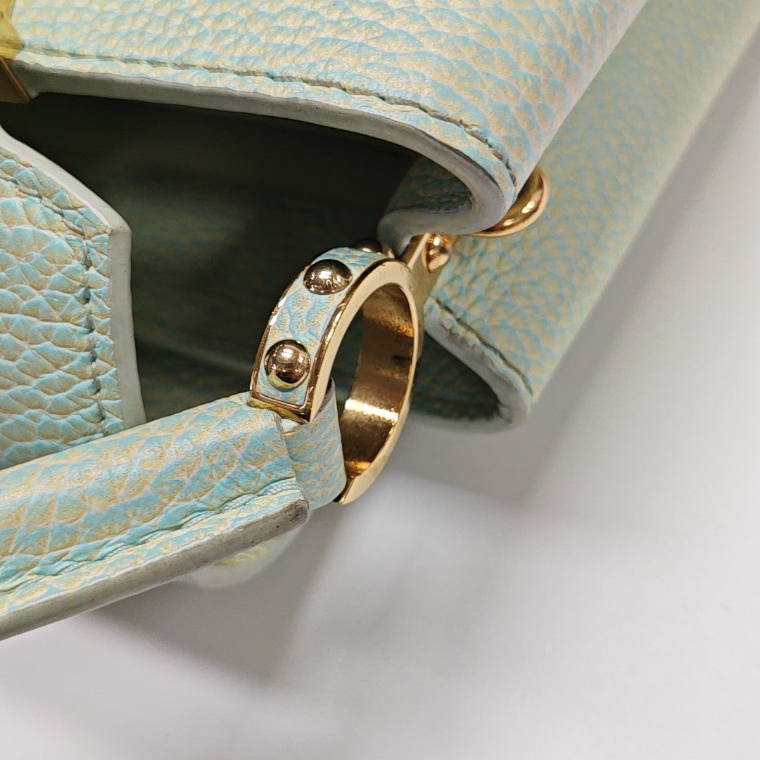 CAPUCINES Mini Calfskin Green