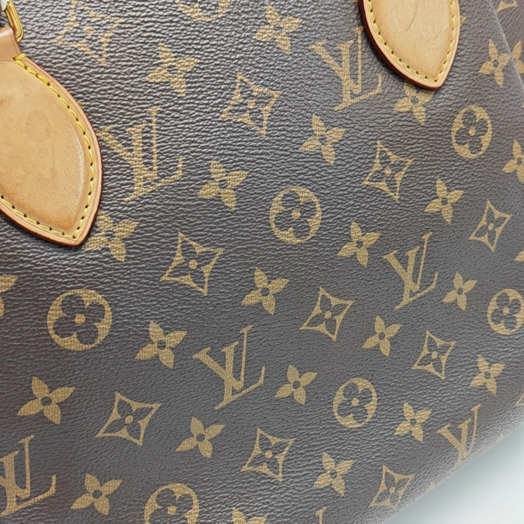 RIVOLI MM Monogram Coated Canvas Brown