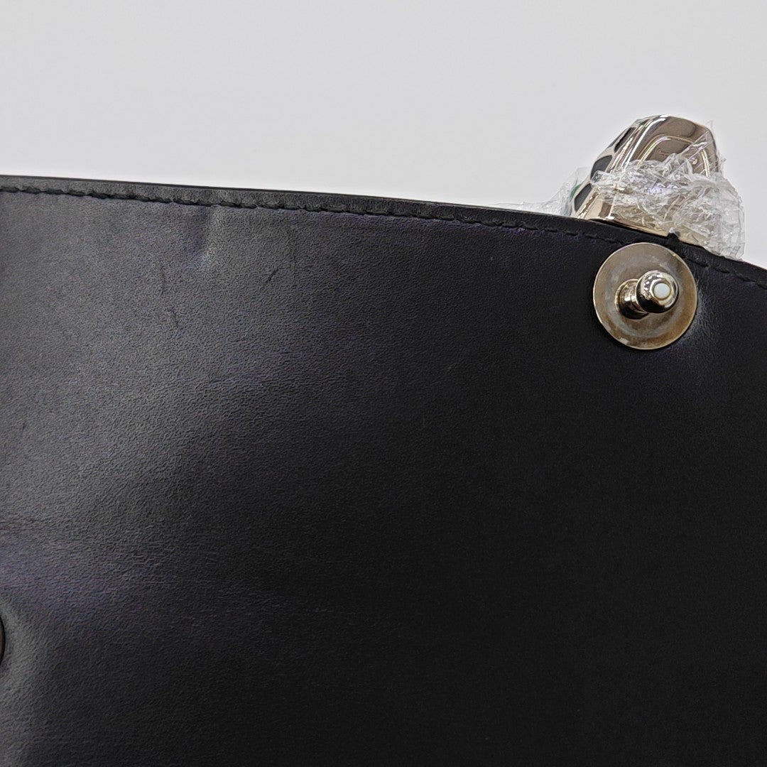SERPENTI FOREVER Medium Calfskin Black