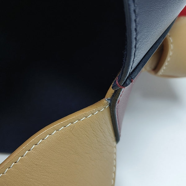 TWISTED CABAS Small Calfskin Red
