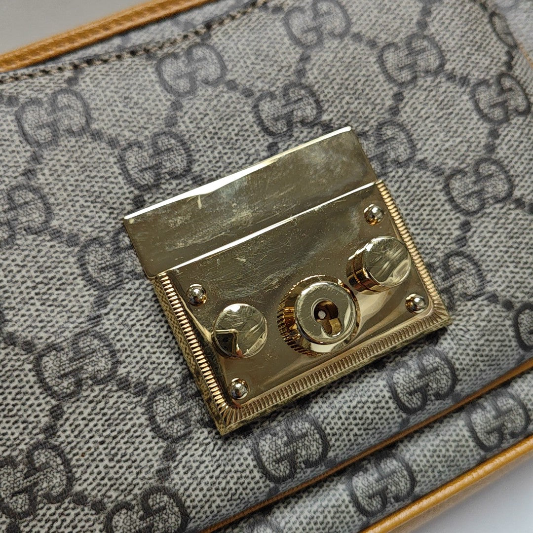 Padlock Mini Monogram Coated Canvas Multicolor