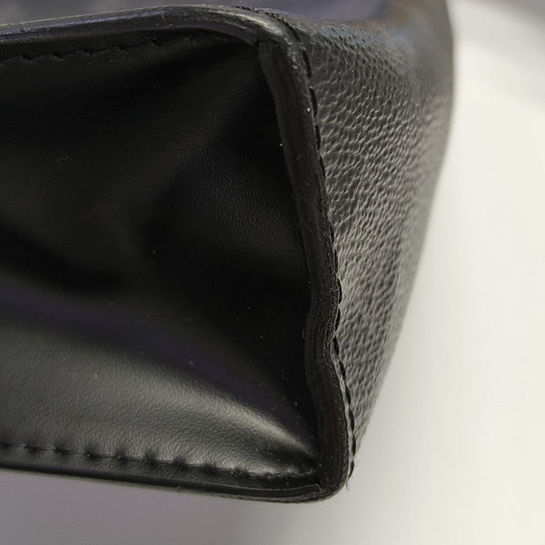 Pochette Voyag MM Monogram Coated Canvas Black
