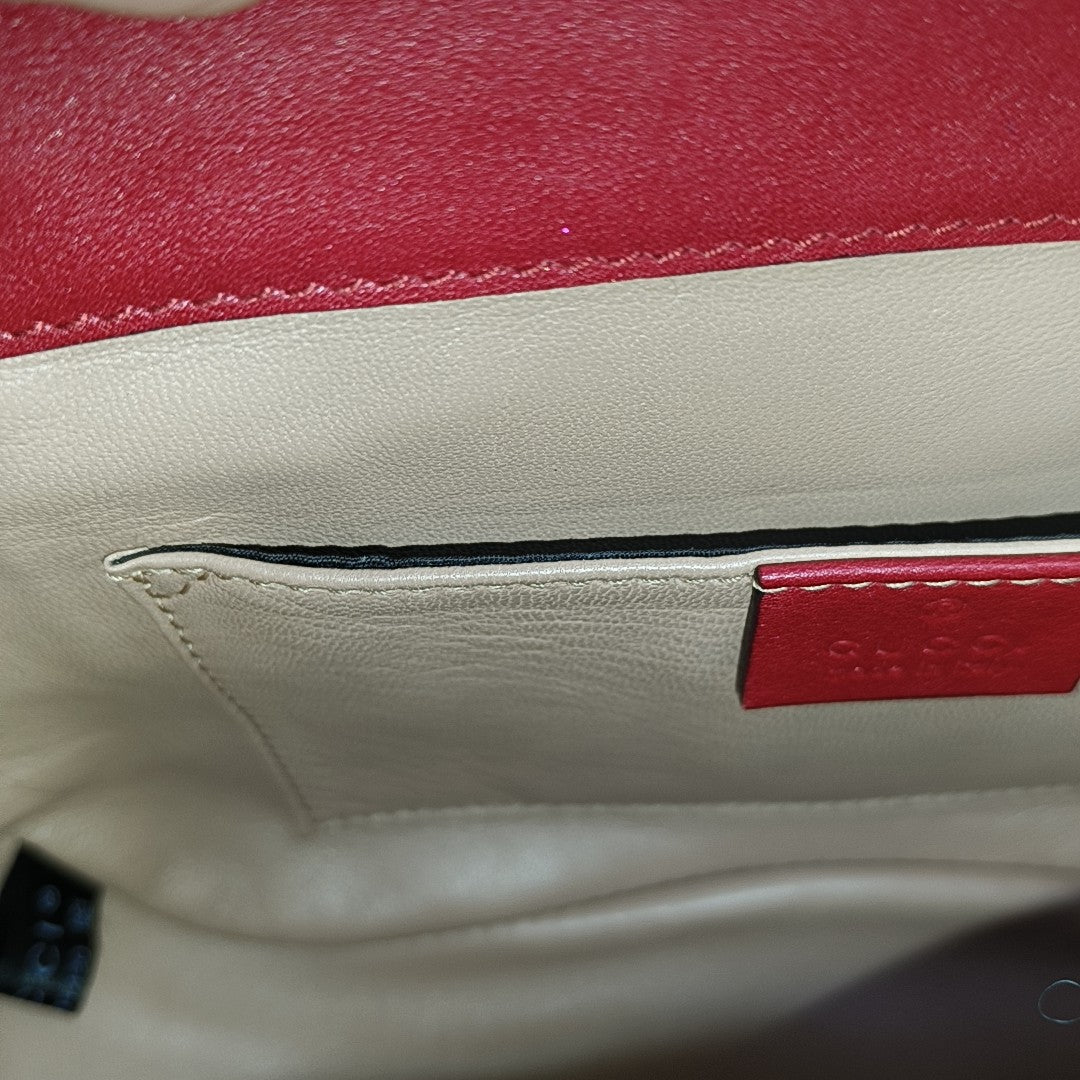Lady Lock Calfskin Red