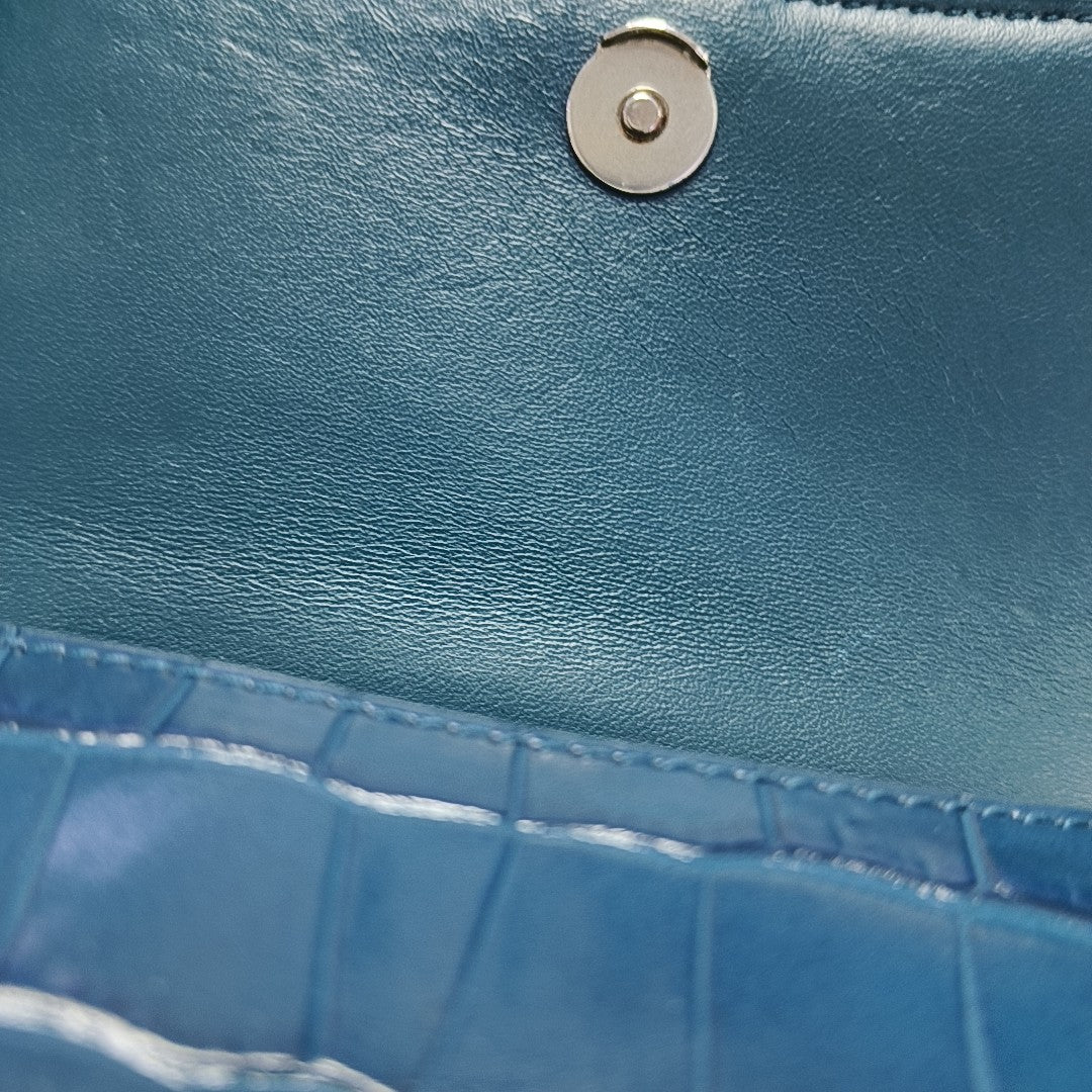 Hourglass XS Calfskin Blue