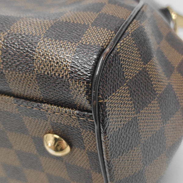 TREVI PM Damier Ebene Coated Canvas Brown