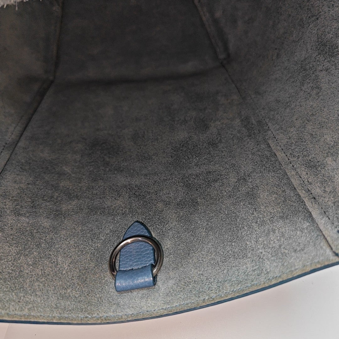 SANGLE Small Calfskin Blue