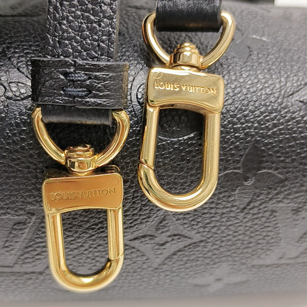 SPEEDY Nano Monogram Calfskin Black