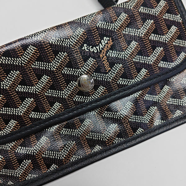 Saint Louis PM Coated Canvas Black