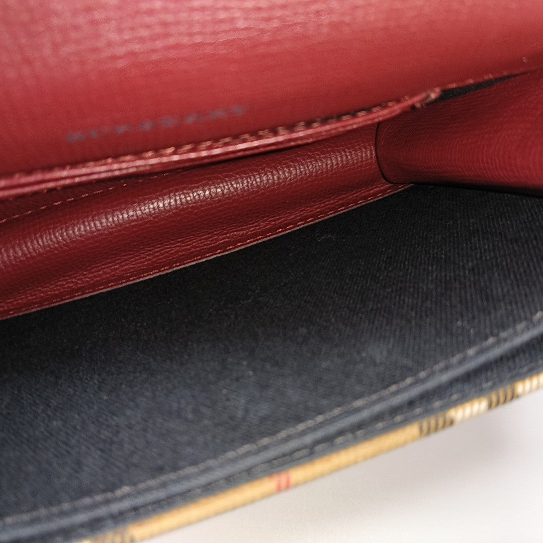 Authenticated pre-owned  Macken Patchwork Burgundy - Shoulder Bag at Looply