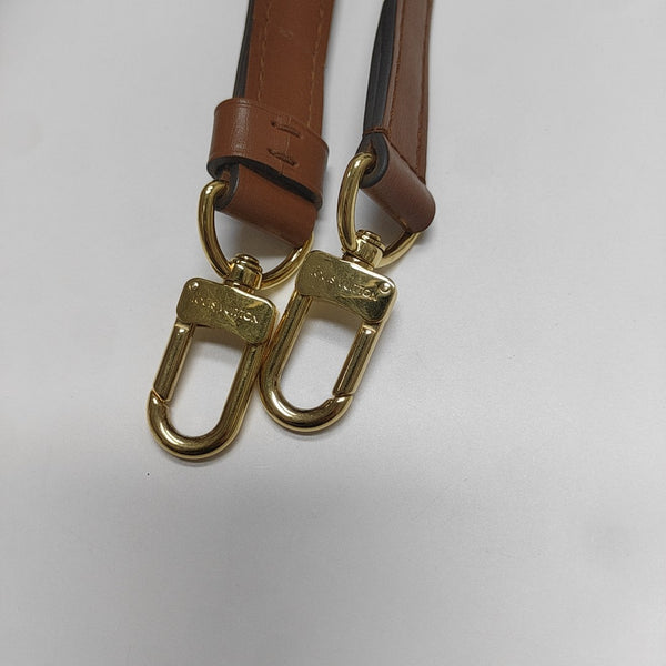 LOOP HOBO Monogram Coated Canvas Brown