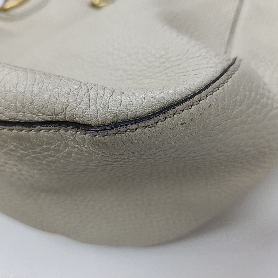 Twill Calfskin White