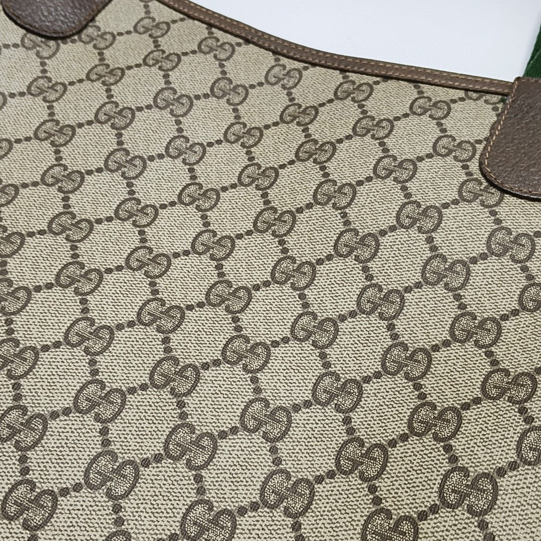 GG Supreme Monogram Coated Canvas Beige