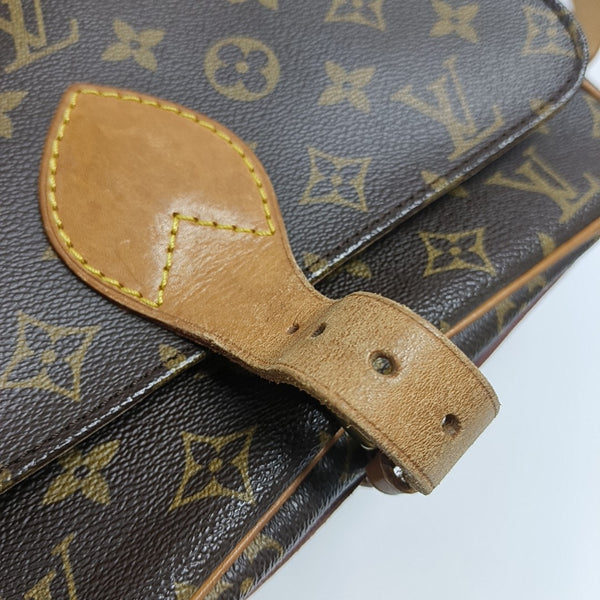 CARTUCHERA GM Lona Revestida Monogram Marrón