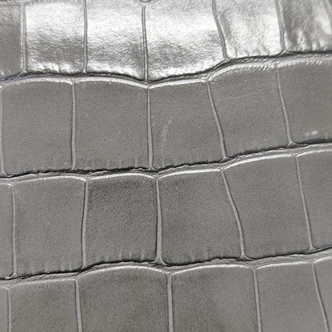 BELT Crocodile Gray