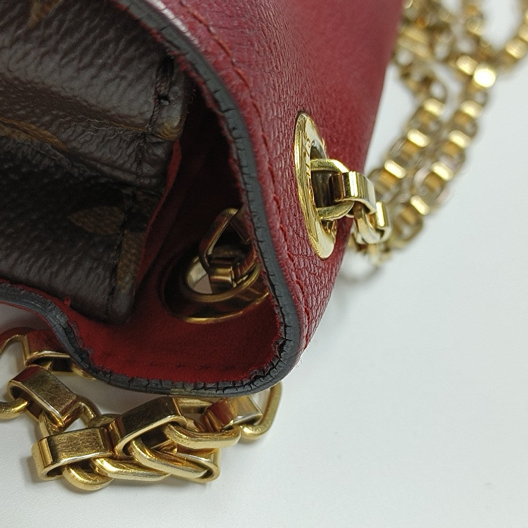 PALLAS BB Monogram Coated Canvas Brown