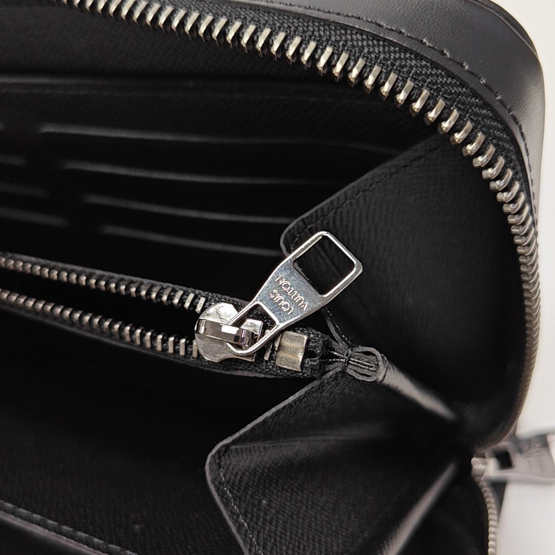 TROUSSE TOILETTE Monogram Coated Canvas Black