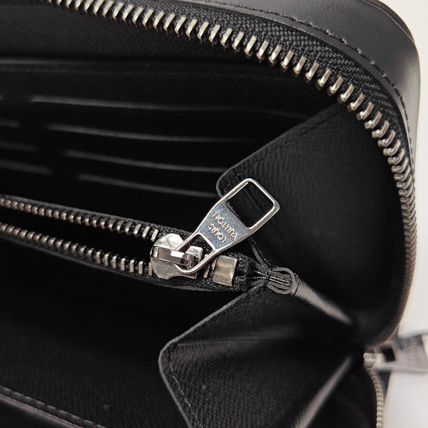 TROUSSE TOILETTE Monogram Coated Canvas Black