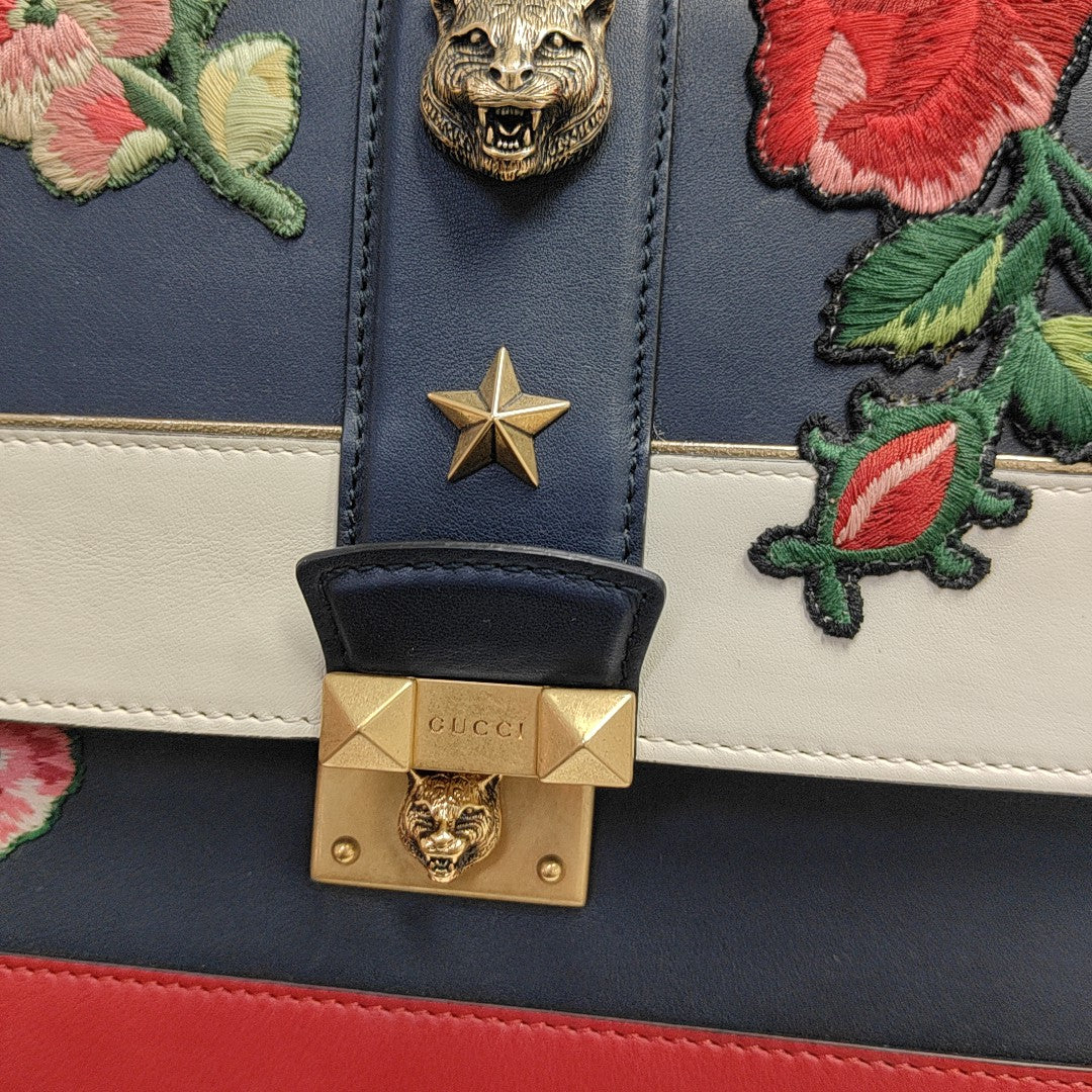 Cat Lock Calfskin Multicolor