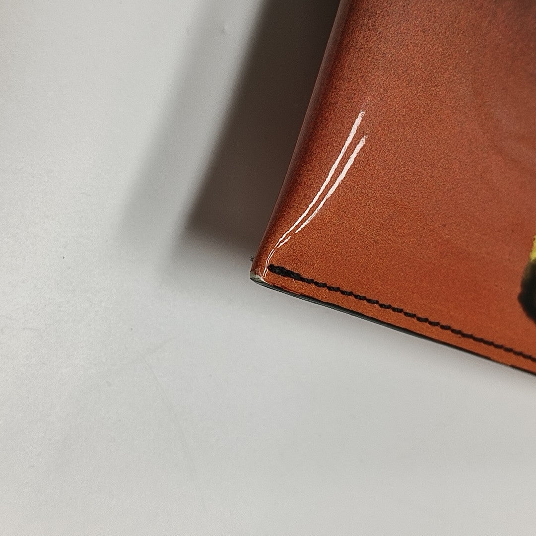 Leather Bucket Bag Multicolor
