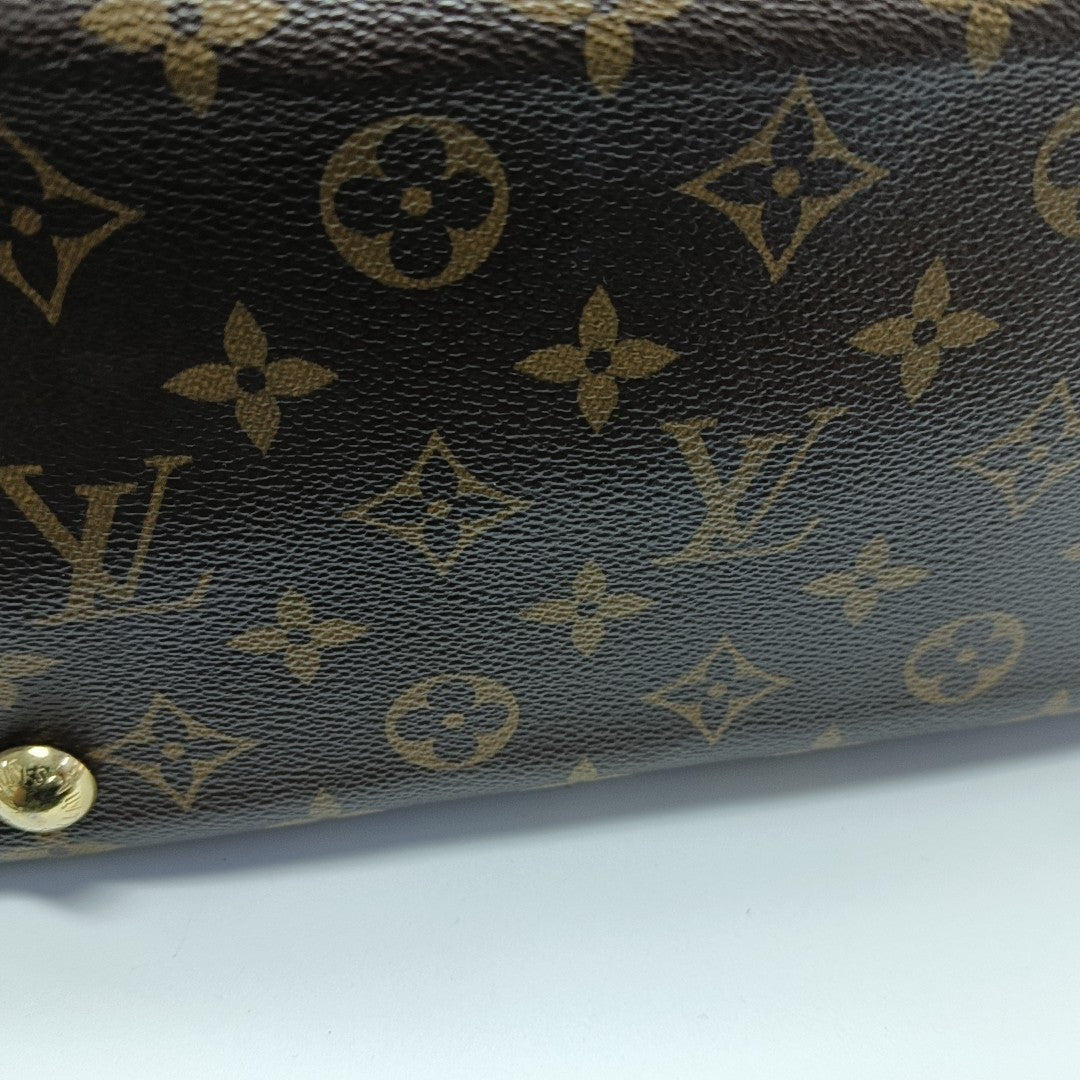 CARRYALL PM Monogram Coated Canvas Brown
